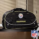Personalized Pittsburgh Steelers Rolling Duffel Bags