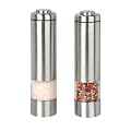 Kalorik - TKG PSGR 2 - Set de Deux Moulins �lectriques en Acier Inoxydable Bross�