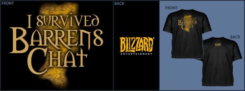 Cover image : World of Warcraft Barrens Chat T-Shirt