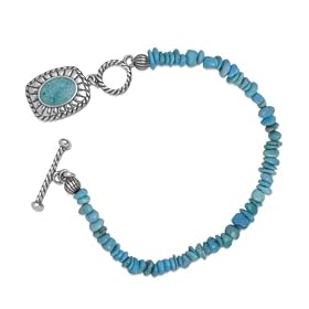 Turquoise Mosaic Inlay Bracelet by Southwest Spirit Relios