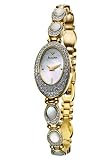 41GfOc5WwZL. SL160  Bulova Womens Crystal Watch, Model   98L004