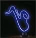 Neonetics Saxophone Neon Sculpture Saxophone Neon Sign