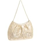 La Regale Zip Top Hobo Bead Handle