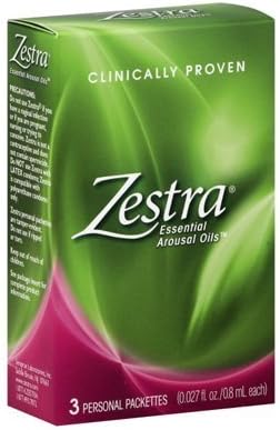 Zestra Feminine Arousal Fluid - 9 Foil Packets by Zestra Laboratories