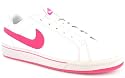 Womens/Ladies White Nike Esquire Leather Retro Style Trainers/Shoes - White/Pink Flash - UK 4-8