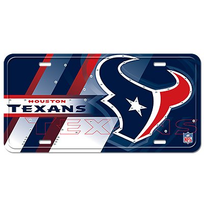 Houston Texans Street Flair Plate