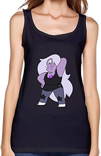 Aqua The Problem Women Black Vest Tee