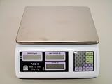 60 lb 30Kg Digital Price Food Meat Produce Computing Weight Scale for Cafeteria Candy Grocery Deli Restaurant Market Farmer