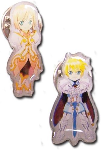 Pin Set - Tales Of Vesperia - New SD Estelle & SD Flynn (Set of 2) ge50174