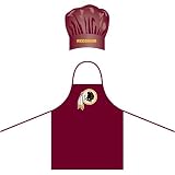 Washington Redskins NFL Barbeque Apron and Chef's Hat
