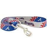 Atlanta Braves Royal Blue-White 6' Dog Leash