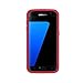 Samsung Galaxy S7 Case, RhinoShield [CrashGuard] 11 ft Shock Absorption [High Durability] Best Ultra Thin Hybrid Bumper Frame Case with Lifetime Warranty. Slim Heavy Duty Impact Protection - Red