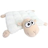 Kyjen Plush Puppies Small Squeaker Mat, Sheep