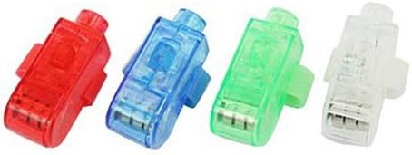 4 pcs a lot LED Laser Ring Bright Finger Beams