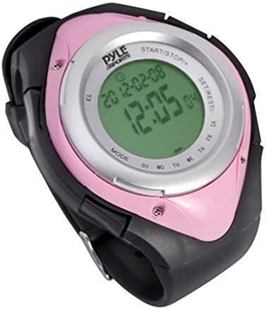 New Pyle PHRM38PN Pink Heart Rate Monitor Watch W/Calorie Counter & Target Zones