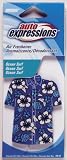 Hawaiian Shirt Blue Air Freshener : Ocean Surf