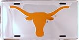 TEXAS LONGHORNS Super Stock Metal License Plate 6 x 12