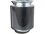 Zoom Produkt-Bild: FK Sportluftfilter - Gr&ouml;&szlig;e: 76 mm 130x175 - fit for Echt-Carbon-Cover - Luftfiltergeh&auml;use offen Gr&ouml;&szlig;e: 76 mm 130x175 (incl. 3 Adapterringe)