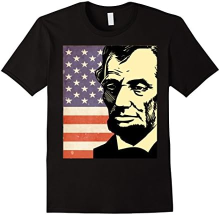 Abraham Lincoln T shirt - Male Small - Black