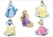 Disney Princess BIRTHDAY PARTY Balloons Decorations Supplies SET OF 5!!