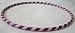 Weighted Hula Hoop for Exercise and Fitness - 42" Diameter Regular Adult