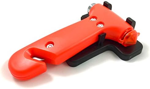 Seat Belt Cutter and Window Breaker by LIFETOOLS | Car Hammer for Auto Safety &amp; Escape