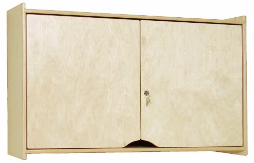Steffy Wood Products Locking Wall Storage Cabinet On Sale