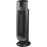 DeLonghi TCH7090ER 24-Inch Ceramic Tower Heater, Black
