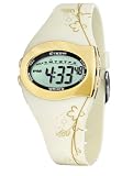 Calypso - K5523/1 - Montre Femme - Quartz - Digitale - Eclairage-Chronomètre-Alarme - Bracelet Caoutchouc Blanc