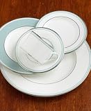 Lenox Federal Platinum Blue 13 Oval Platter