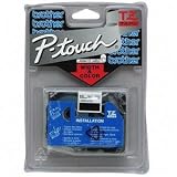 Electronics : Brother 3/4 Inch x 26.2 Feet Gold on Black Labeling Tape (TZ344)