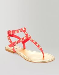 Petra Studded Flat Sandal
