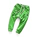 Sunsent Unisex Baby Cotton Long Harem Pants Elastic Trousers Solid Slacks