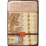 『ご挨拶 内祝 お返し 結婚内祝 出産内祝 引越などに人気の商品』　ニューベーシック　抗菌防臭加工マイヤー合わせ毛布　ピンク　【のし・包装可】