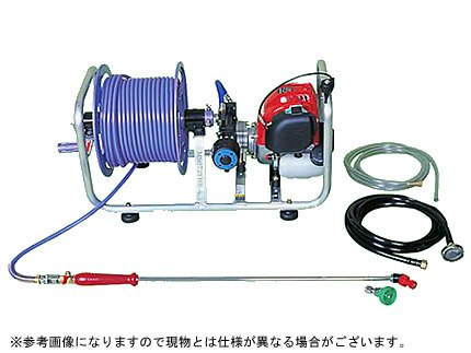 【丸山】 【噴霧器】 【動噴】 【4サイクルエンジン式】ポータブル動噴 MS072EHR-A 【6mm×70mホース・ホースリール付】 【セットタイプ】