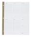 Russell+Hazel SmartDate Weekly Planner Sheets