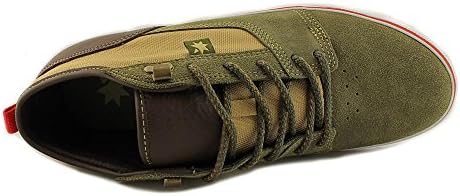 DC Tonik Mid Unrestricted Mens Size 10.5 Green Leather Skate Shoes