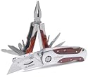 Rolson Tools 36701 2pc Gift Set Knife and Multi Tool in Wooden Finish