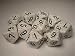 Chessex Dice Sets: Arctic Camo Speckled - Ten Sided Die d10 Set (10)