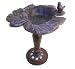Marvell's 36 x 31 x 26cm Leaf Shaped Bird Bath