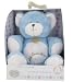 Doudou et Compagnie - DC2059 - Décoration et Luminaire - Veilleuse Musicale Ours - Bleu