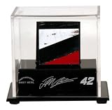 Juan Pablo Montoya Small Display Case with Race Used Sheet Metal
