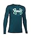 Under Armour UA Novelty Big Logo Long Sleeve Youth X-Large NOVA Teal