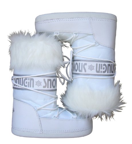 Snug in Snow White Snow / Apres Ski Boot, EUR: 38-40 (approx UK 5-6)