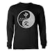 Lao Tzu Silence Long Sleeve Dark T-Shirt