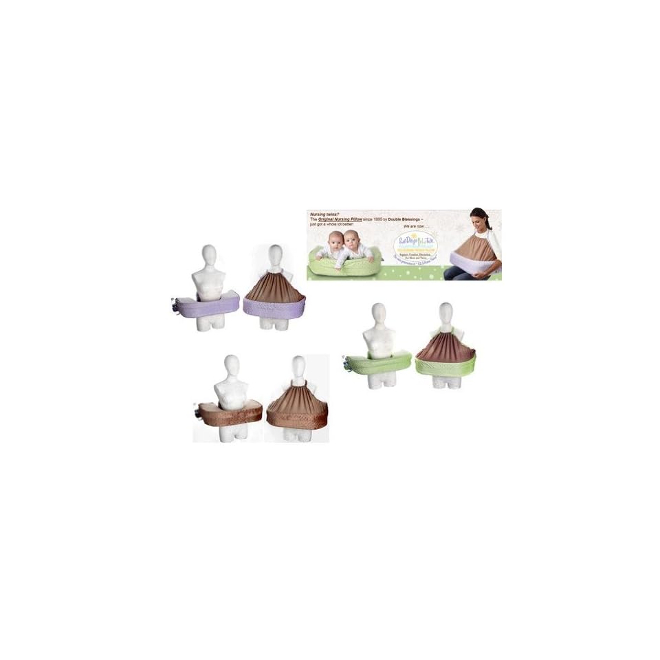 San Diego Bebe Eco Twin Deluxe Nursing Pillow Mocha Baby On Popscreen