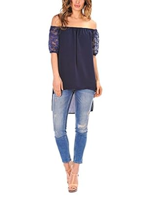 Maison Dudu Blusa Karine (Azul)