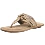 FRYE Men's Lance Thong Sandal,Tan,8.5 M