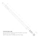 elago® Stylus [Hexa][Silver] - [Premium Aluminum ][Classic Pencil Shape][ Replaceable Extra Tip Included] - for iPad, iPad Pro, iPad Mini and iPhone