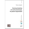 Communication et environnement, le pacte impossible